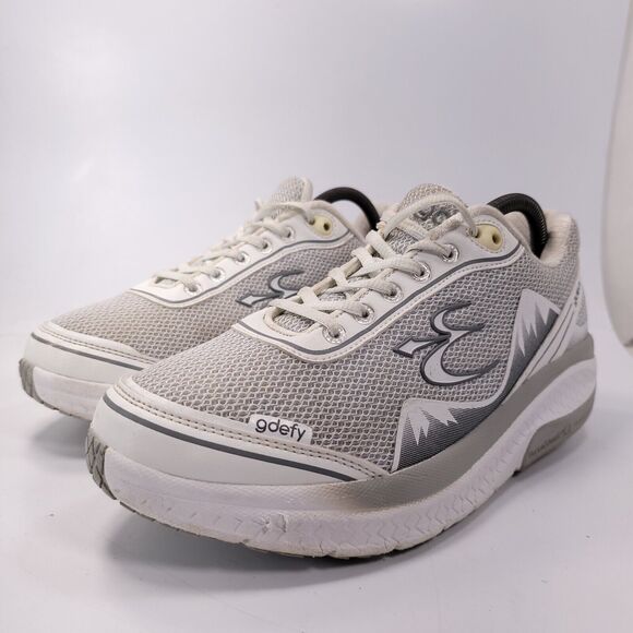 Gravity Defyer Mighty Walk Athletic Shoe Womens Size 9.5 TB9024FWS-M White - Picture 1 of 9